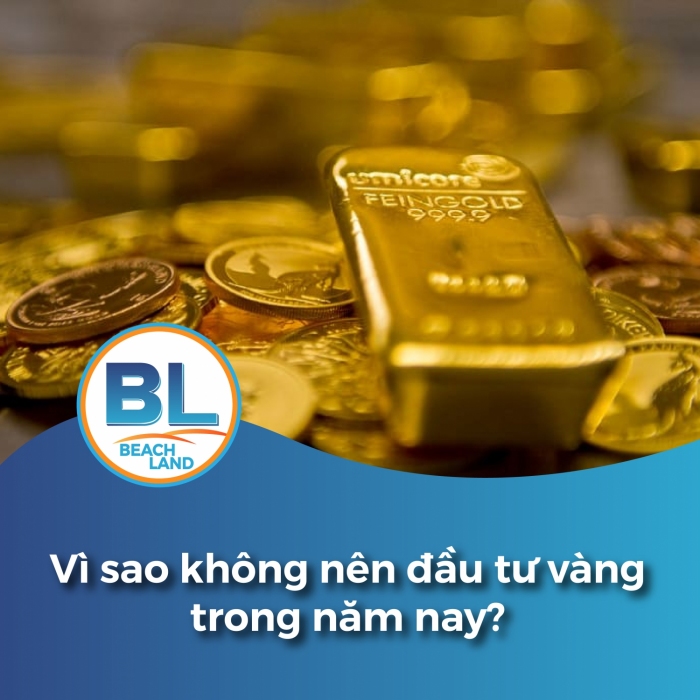 Vì sao không nên đầu tư vàng trong năm nay?