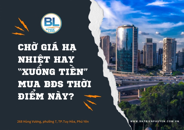 Chờ giá hạ nhiệt hay “xuống tiền” mua BĐS thời điểm này?